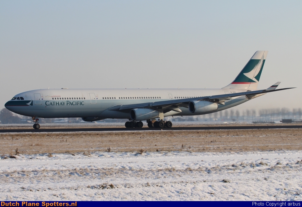 B-HXC Airbus A340-300 Cathay Pacific by airbus