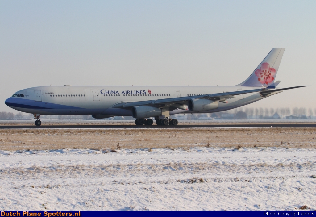 B-18805 Airbus A340-300 China Airlines by airbus