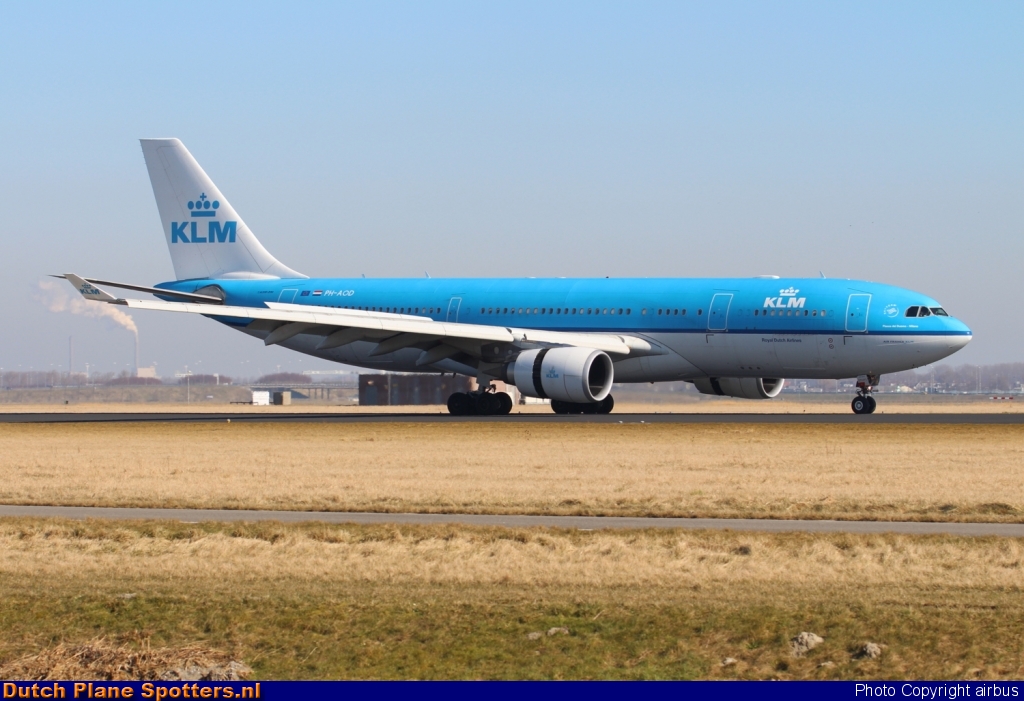 PH-AOD Airbus A330-200 KLM Royal Dutch Airlines by airbus