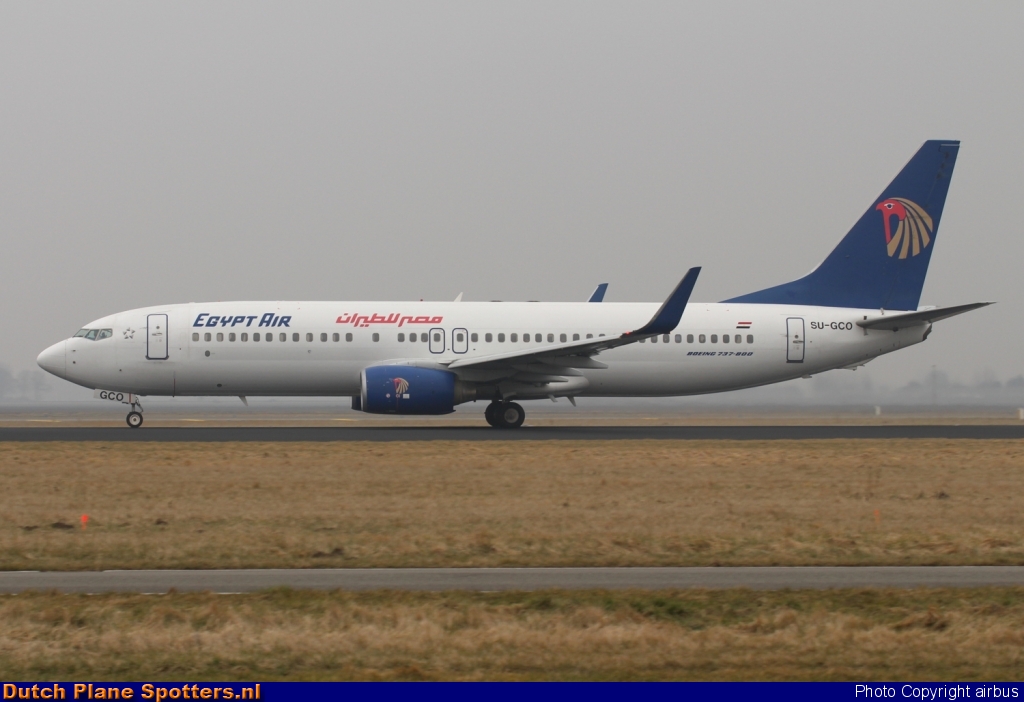 SU-GCO Boeing 737-800 Egypt Air by airbus