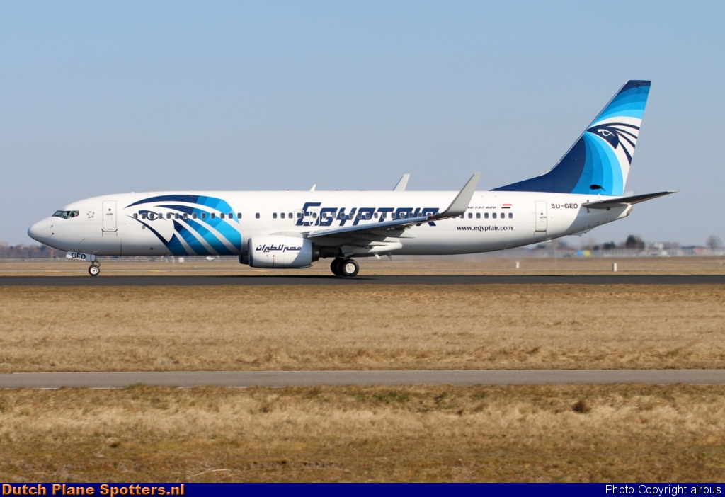 SU-GED Boeing 737-800 Egypt Air by airbus