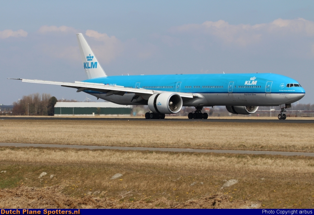 PH-BVA Boeing 777-300 KLM Royal Dutch Airlines by airbus