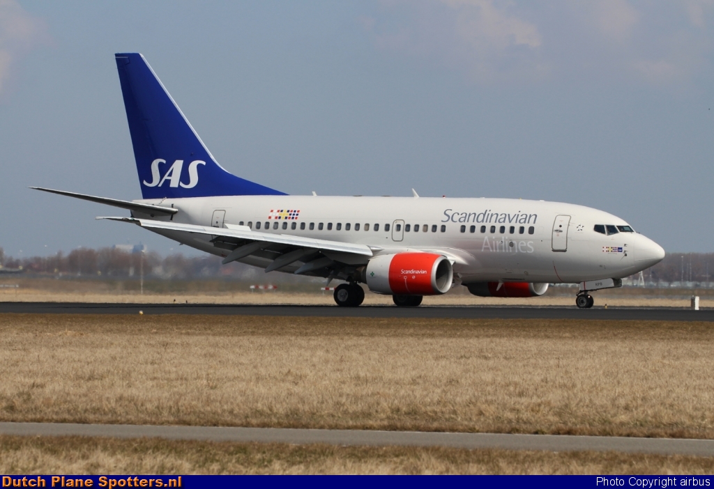 LN-RPB Boeing 737-600 SAS Scandinavian Airlines by airbus