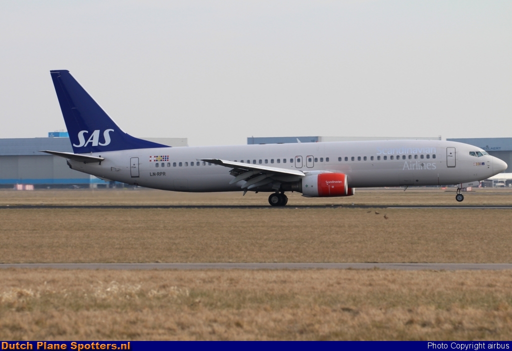 LN-RPR Boeing 737-800 SAS Scandinavian Airlines by airbus