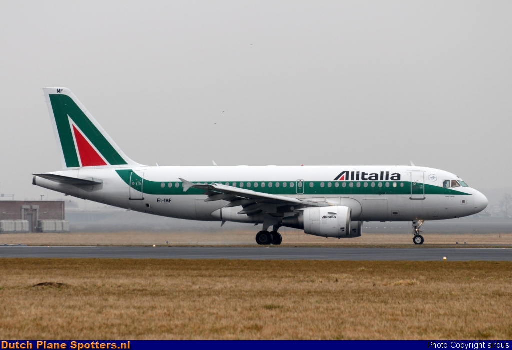 EI-IMF Airbus A319 Alitalia by airbus