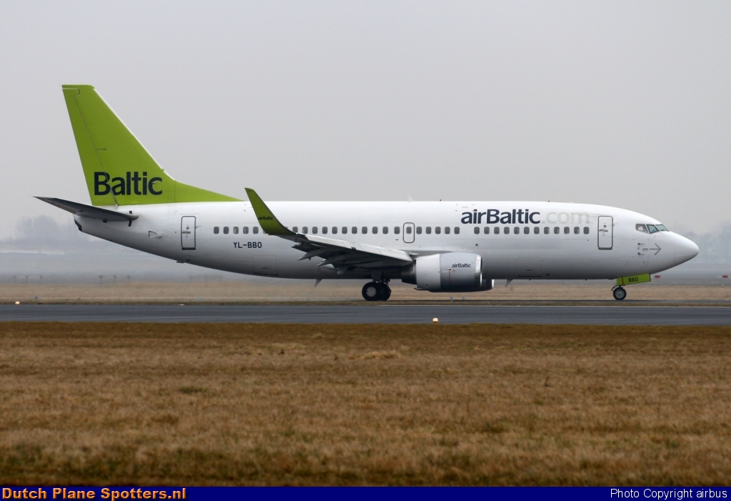 YL-BBO Boeing 737-300 Air Baltic by airbus