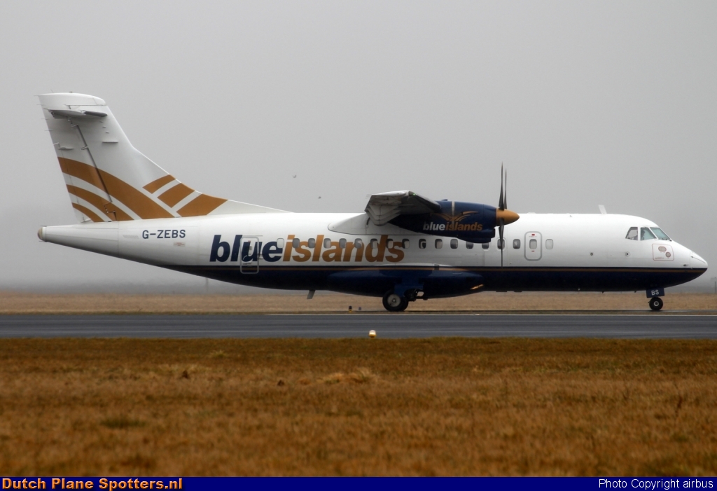 G-ZEBS ATR 42 Blue Islands by airbus