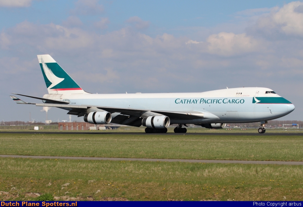 B-HUQ Boeing 747-400 Cathay Pacific Cargo by airbus