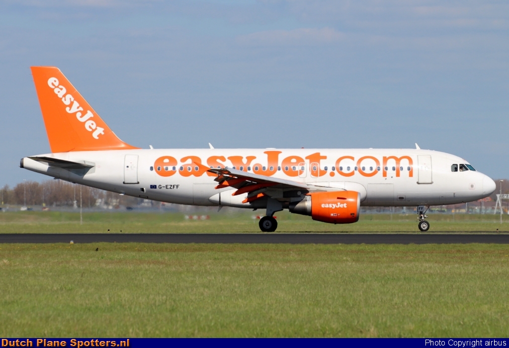 G-EZFF Airbus A319 easyJet by airbus