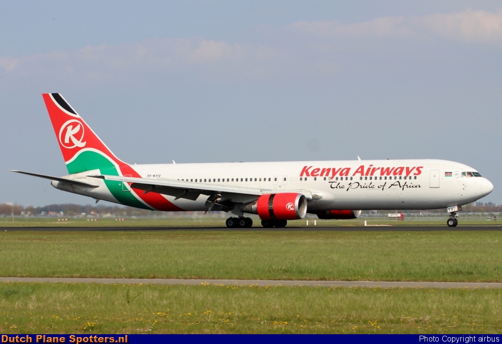 5Y-KYV Boeing 767-300 Kenya Airways by airbus