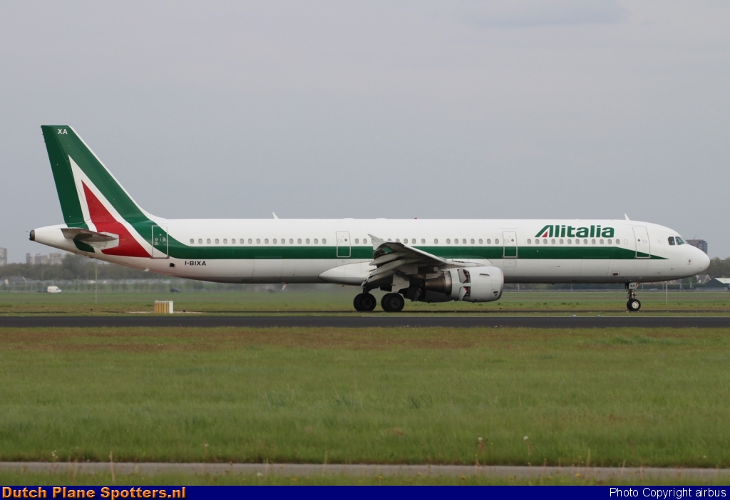 I-BIXA Airbus A321 Alitalia by airbus