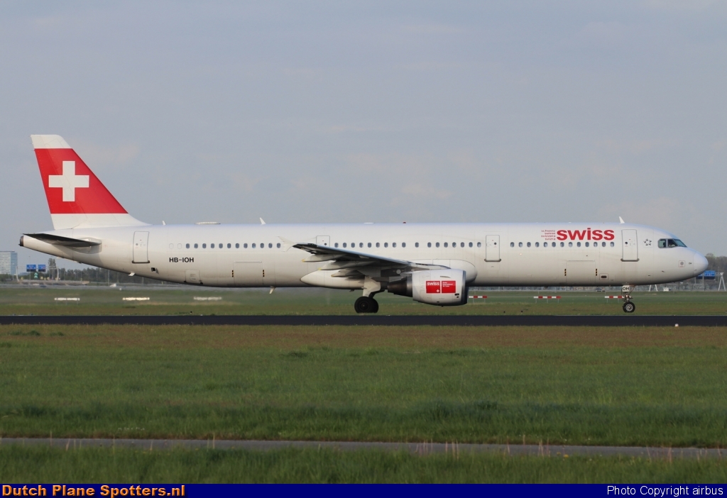 HB-IOH Airbus A321 Swiss International Air Lines by airbus