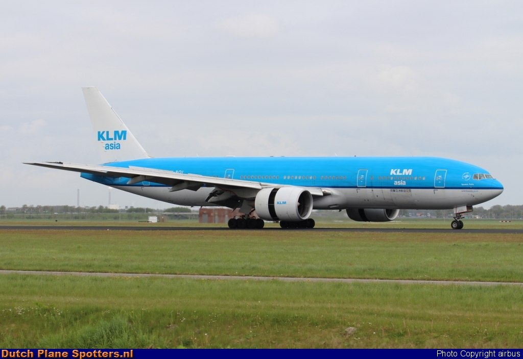 PH-BQI Boeing 777-200 KLM Asia by airbus