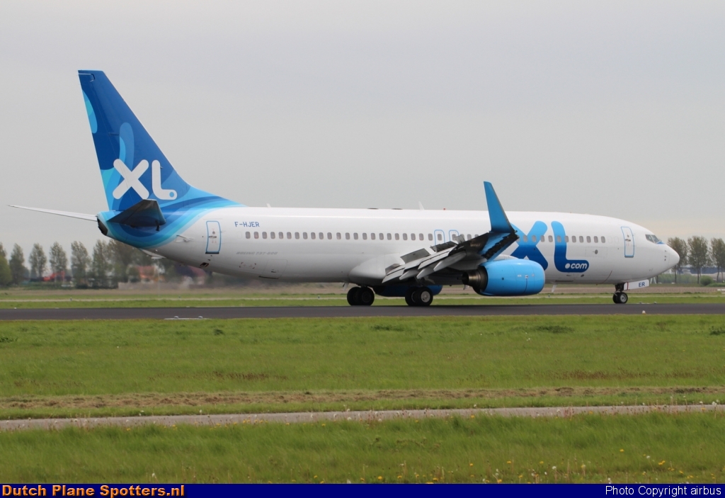 F-HJER Boeing 737-800 XL Airways France by airbus