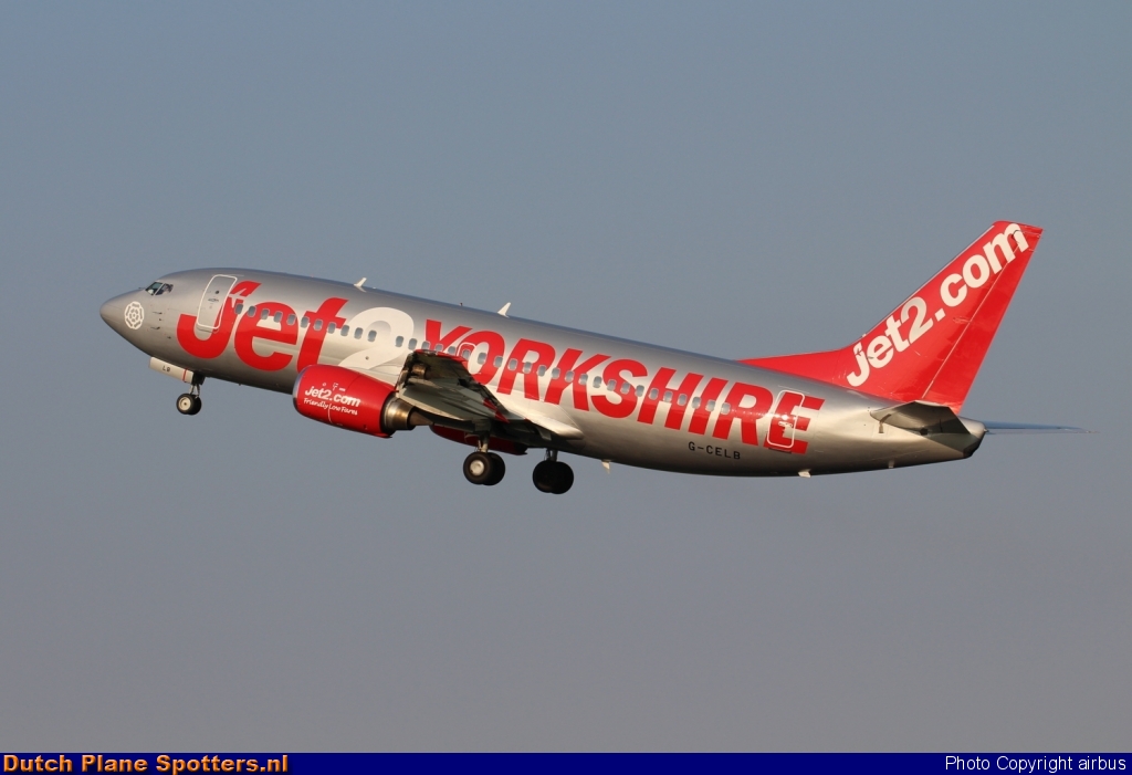 G-CELB Boeing 737-300 Jet2 by airbus