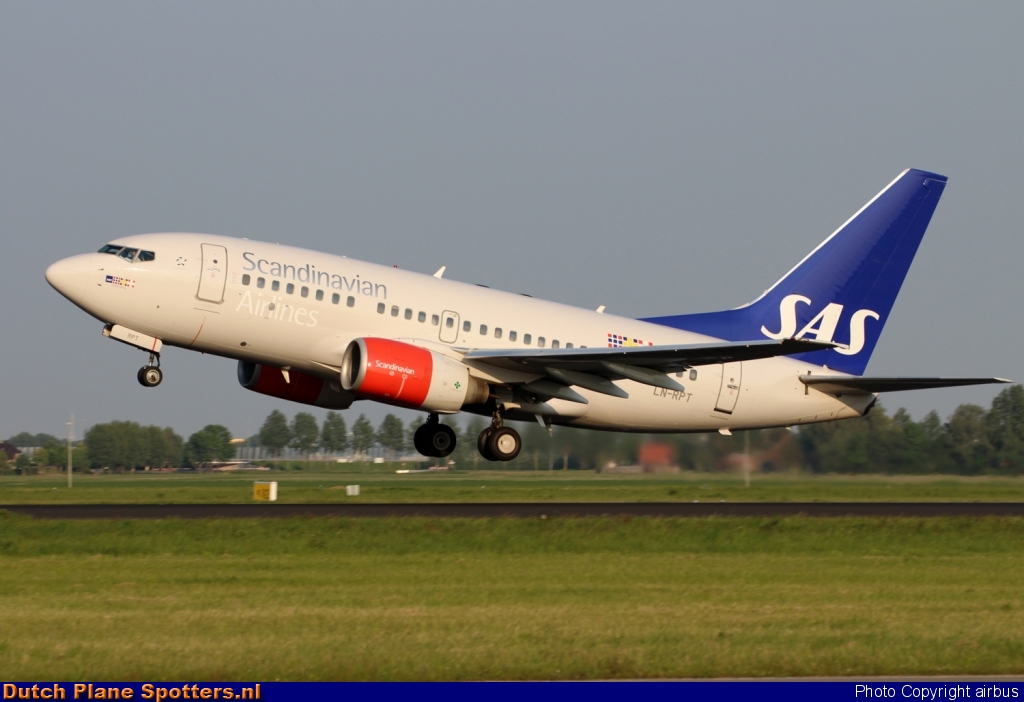 LN-RPT Boeing 737-600 SAS Scandinavian Airlines by airbus