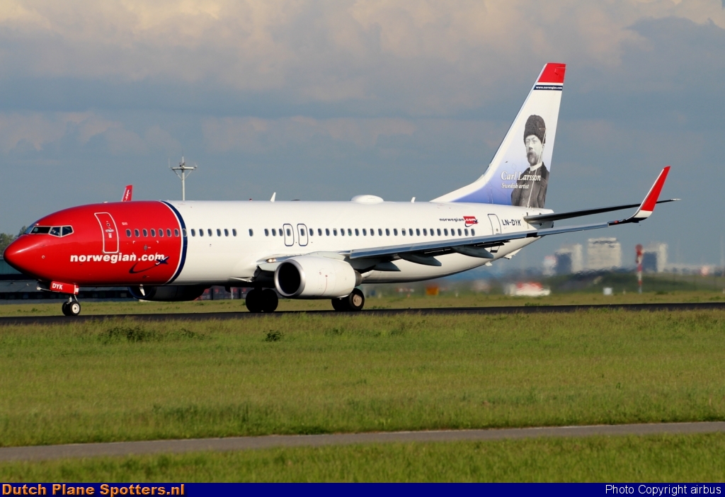LN-DYK Boeing 737-800 Norwegian Air Shuttle by airbus