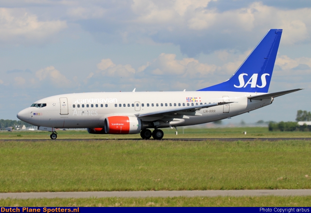 LN-RRR Boeing 737-600 SAS Scandinavian Airlines by airbus