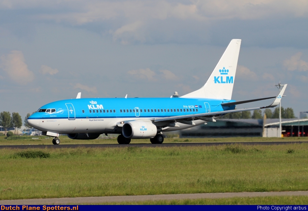 PH-BGR Boeing 737-700 KLM Royal Dutch Airlines by airbus