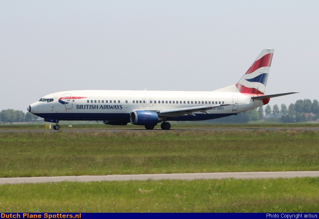 G-DOCV Boeing 737-400 British Airways by airbus