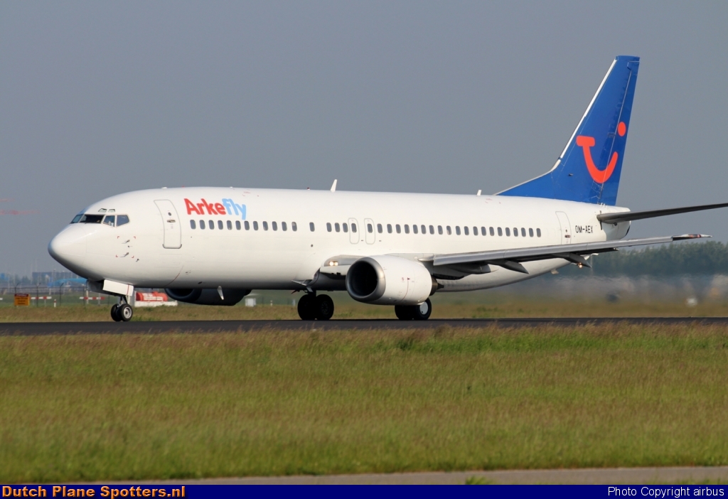 OM-AEX Boeing 737-400 AirExplore (ArkeFly) by airbus