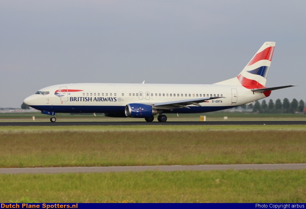 G-GBTA Boeing 737-400 British Airways by airbus