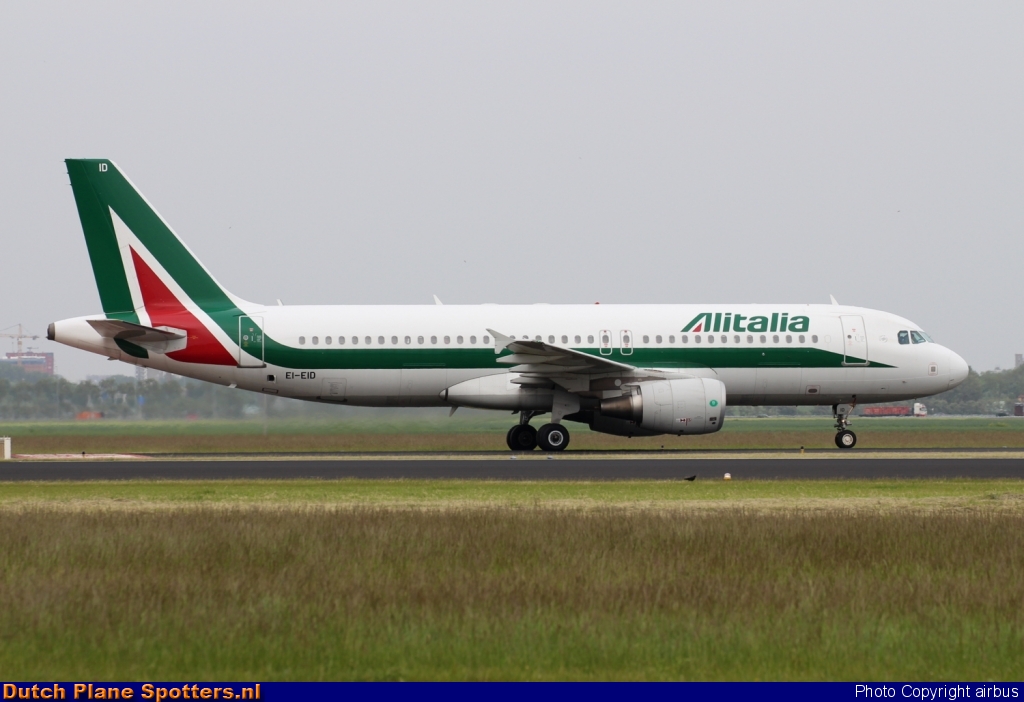EI-EID Airbus A320 Alitalia by airbus