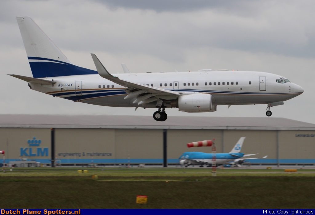 A6-RJY Boeing 737-700 Royal Jet by airbus