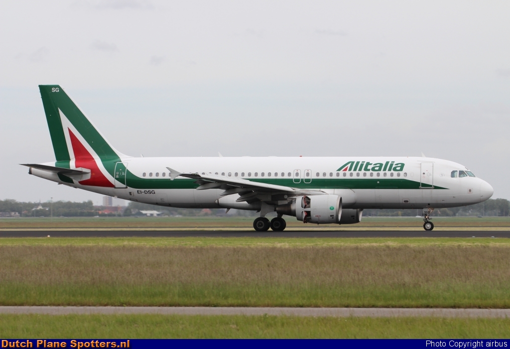 EI-DSG Airbus A320 Alitalia by airbus