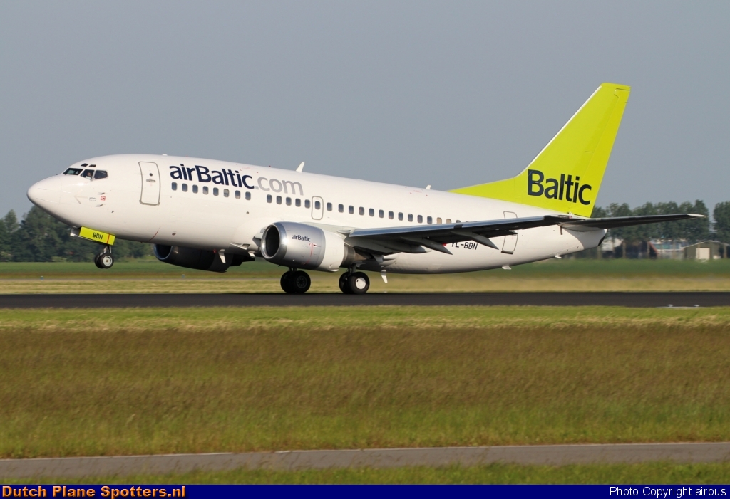 YL-BBN Boeing 737-500 Air Baltic by airbus