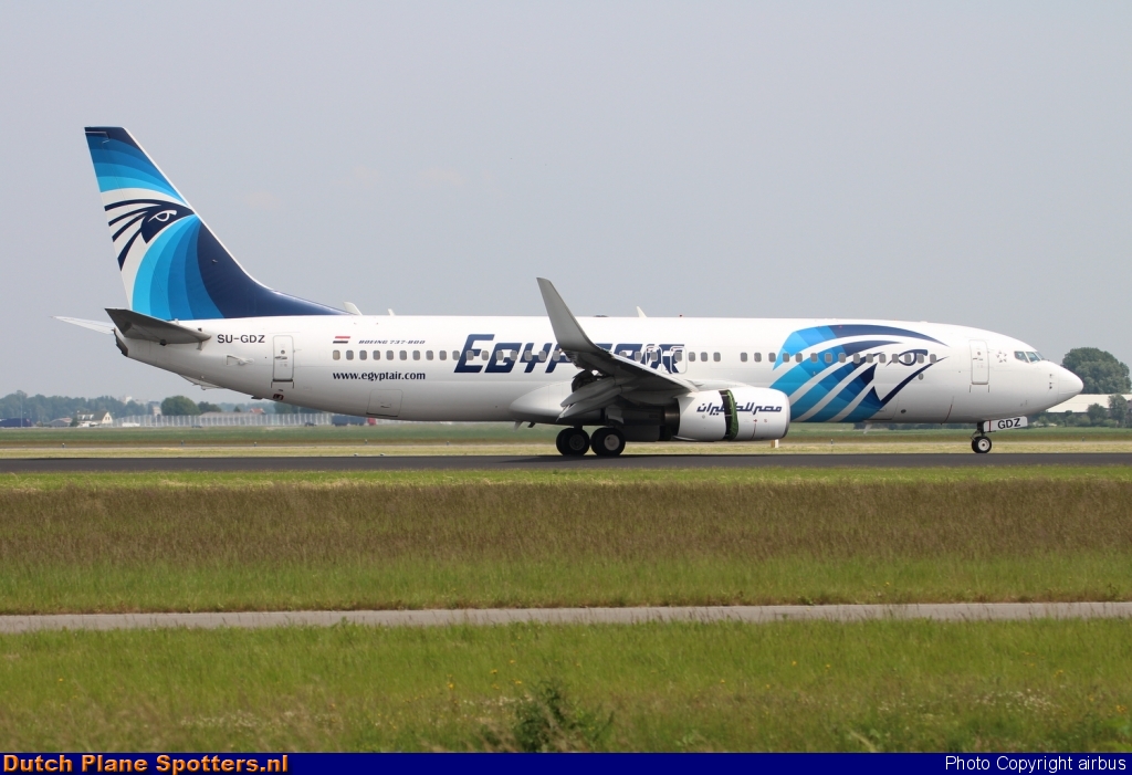 SU-GDZ Boeing 737-800 Egypt Air by airbus