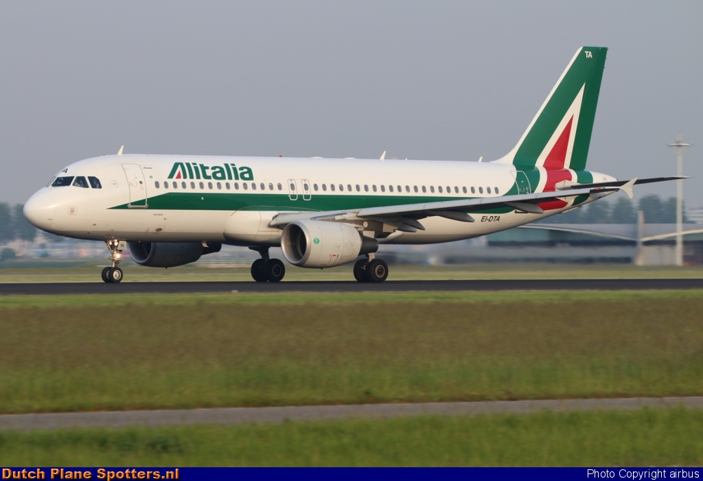 EI-DTA Airbus A320 Alitalia by airbus