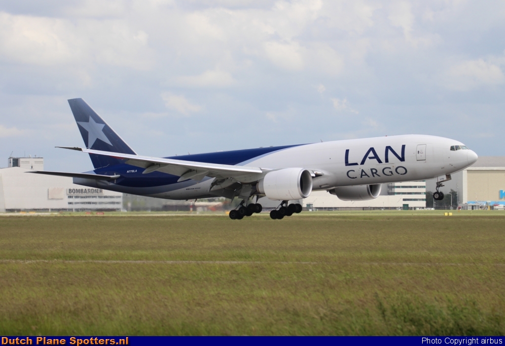 N778LA Boeing 777-F LAN Cargo by airbus