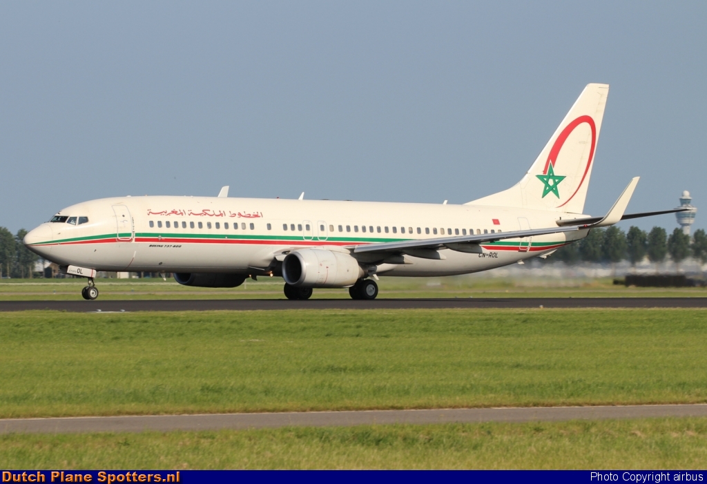 CN-ROL Boeing 737-800 Royal Air Maroc by airbus