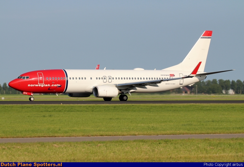 LN-DYX Boeing 737-800 Norwegian Air Shuttle by airbus