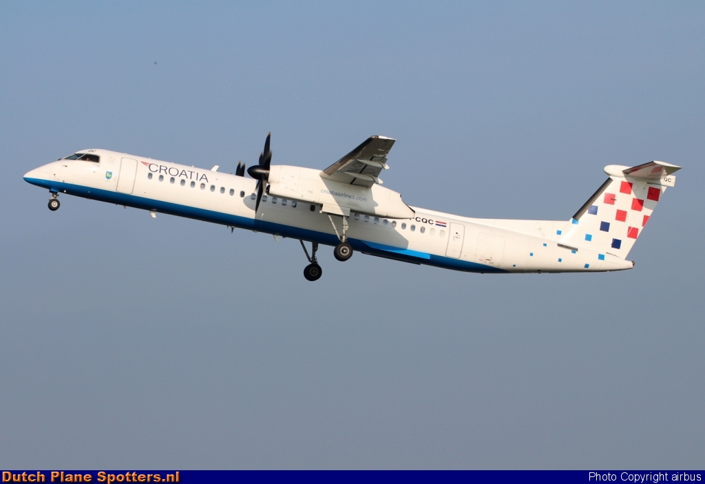 9A-CQC Bombardier Dash 8-Q400 Croatia Airlines by airbus