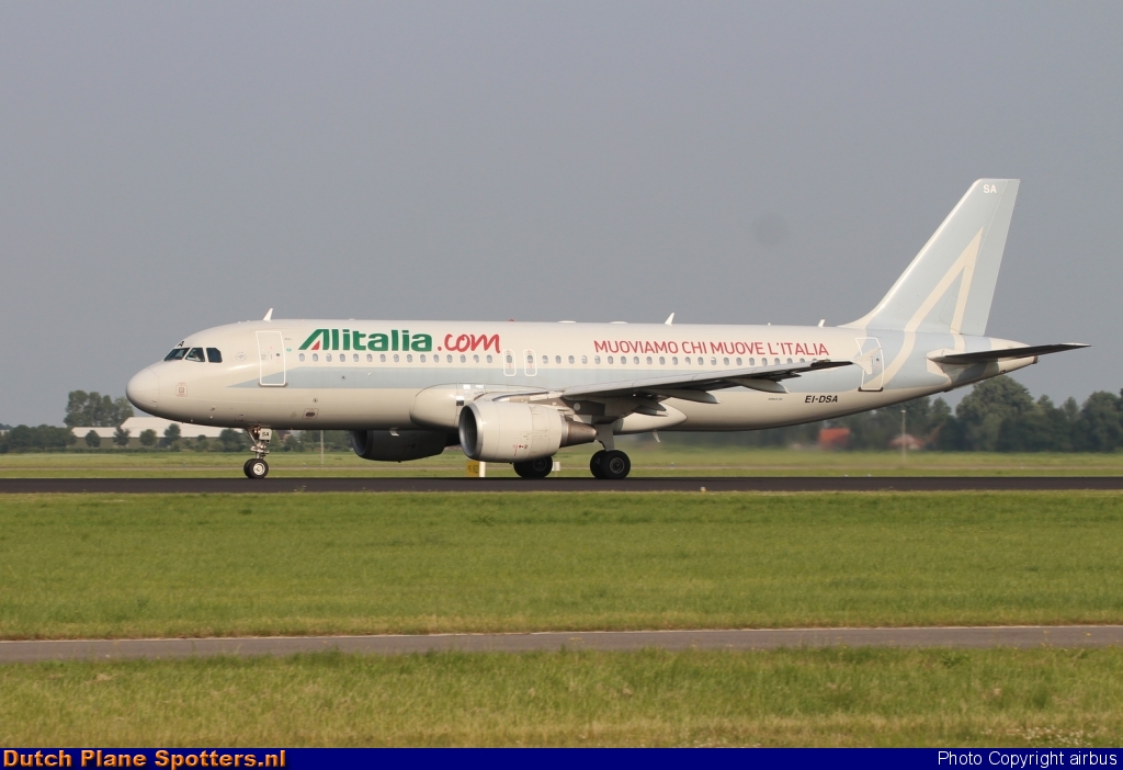 EI-DSA Airbus A320 Alitalia by airbus