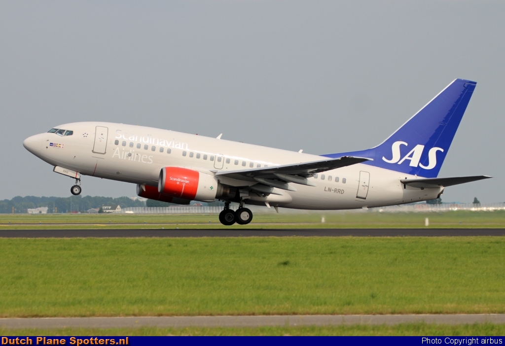 LN-RRD Boeing 737-600 SAS Scandinavian Airlines by airbus