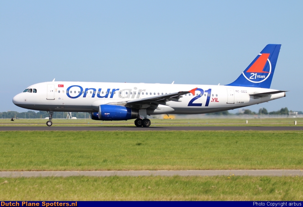 TC-OBS Airbus A320 Onur Air by airbus