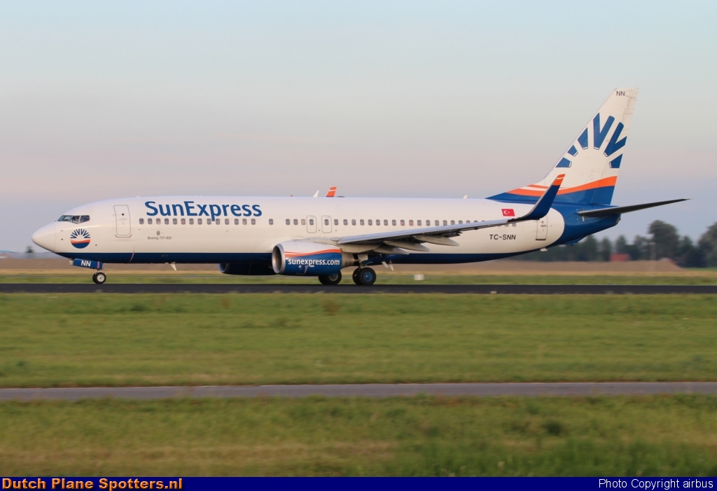 TC-SNN Boeing 737-800 SunExpress by airbus