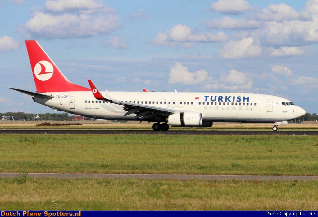 TC-JGY Boeing 737-800 Turkish Airlines by airbus