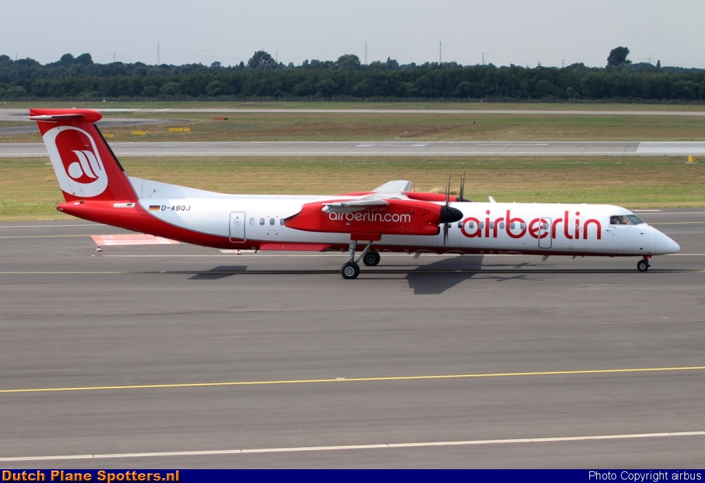 D-ABQJ Bombardier Dash 8-Q400 LGW - Luftfahrtgesellschaft - Walter (Air Berlin) by airbus