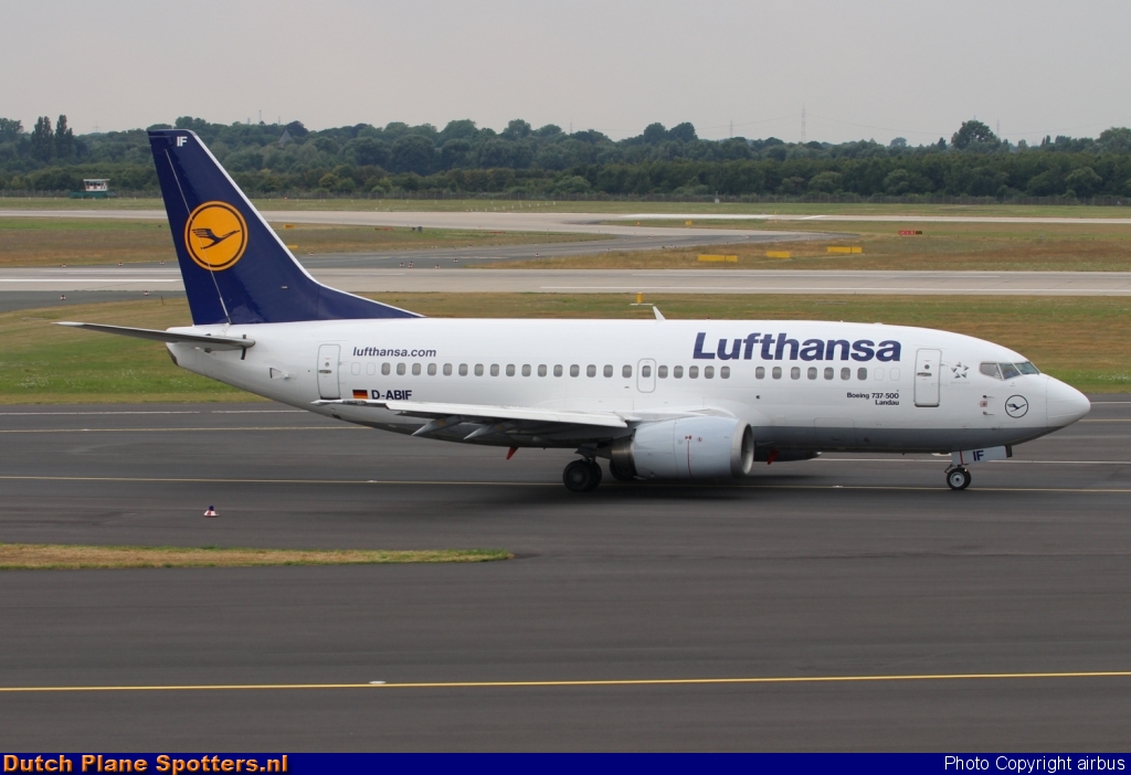 D-ABIF Boeing 737-500 Lufthansa by airbus