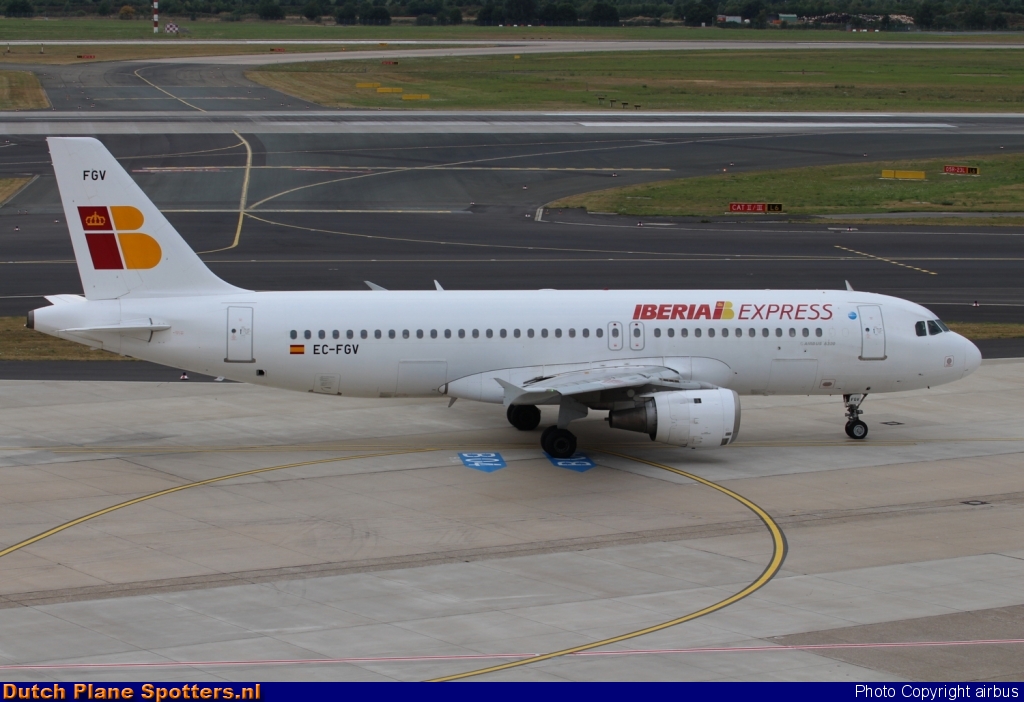 EC-FGV Airbus A320 Iberia Express by airbus
