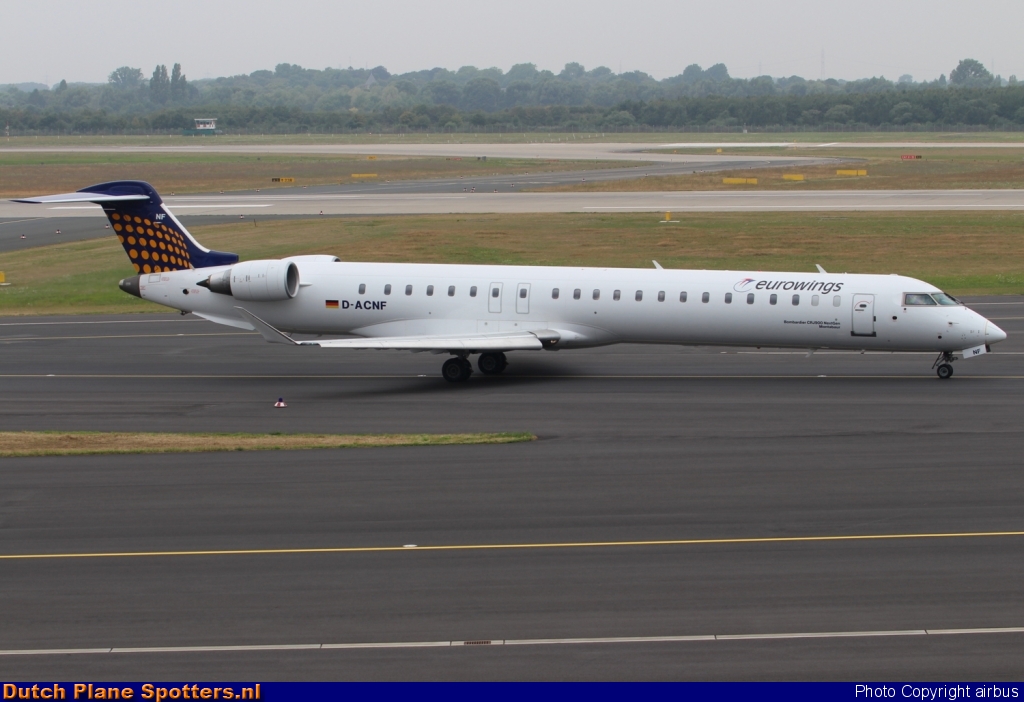 D-ACNF Bombardier Canadair CRJ900 Eurowings by airbus