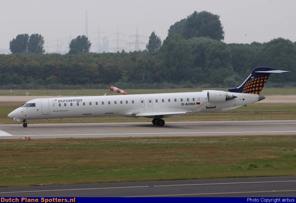 D-ACNX Bombardier Canadair CRJ900 Eurowings by airbus
