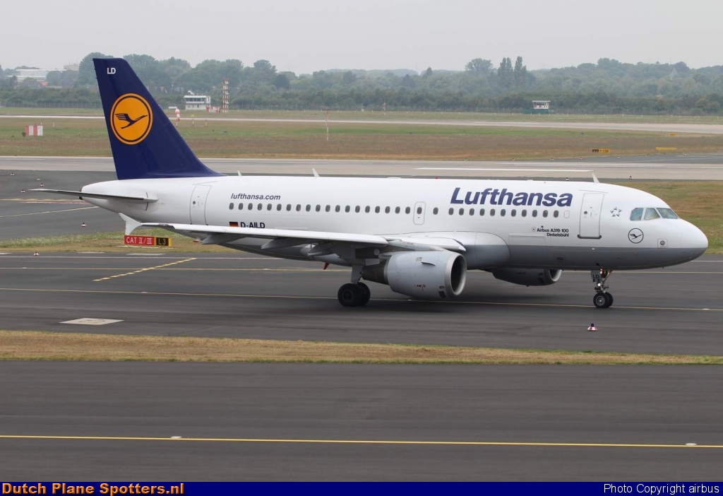D-AILD Airbus A319 Lufthansa by airbus