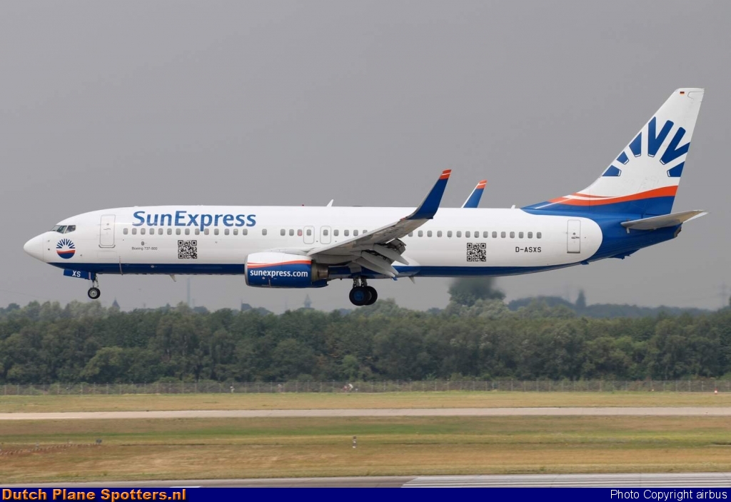 D-ASXS Boeing 737-800 SunExpress Germany by airbus