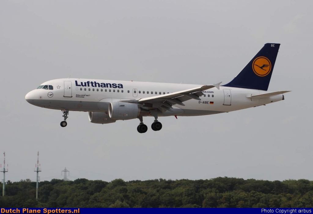 D-AIBE Airbus A319 Lufthansa by airbus