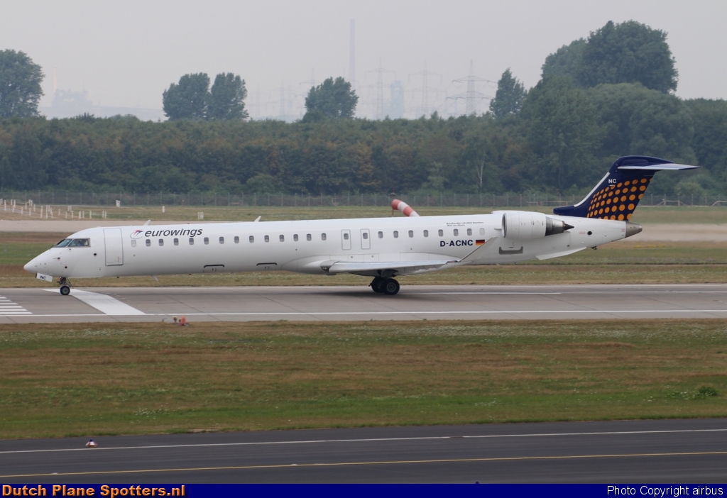 D-ACNC Bombardier Canadair CRJ900 Eurowings by airbus